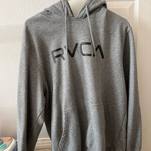 RVCA Charcoal Gray Hoodie for Men